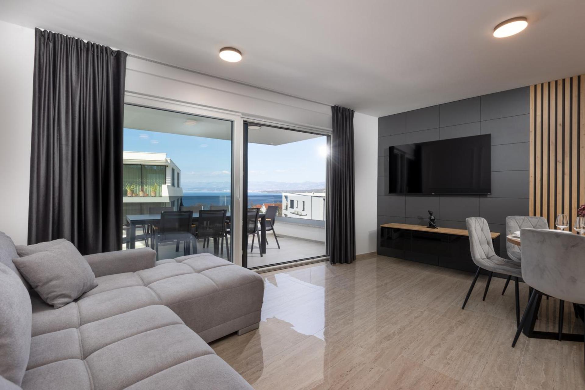 Apartment Aura Malinska - Private Pool Vantacici